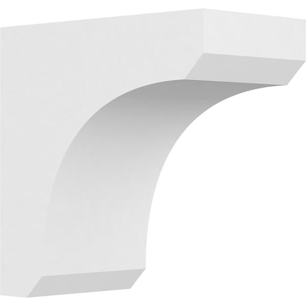 Ekena Millwork Standard Legacy Architectural Grade PVC Corbel, 5"W x 10"D x 10"H CORP05X10X10LGY - main